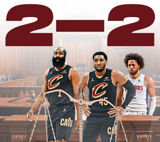 NBA官宣：骑士vs活塞天王山裁判组 名哨托尼兄弟担任主裁判 附骑士VS活塞G5直播